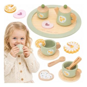 VIGA POLAR B ZESTAW DO HERBATKI HERBATY DREWNIANY 443050 montessori